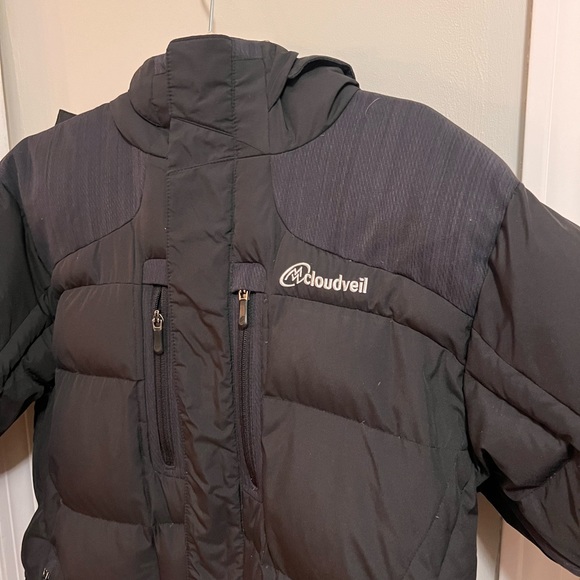 Cloudveil Black Down Puffer Jacket - Picture 4 of 10